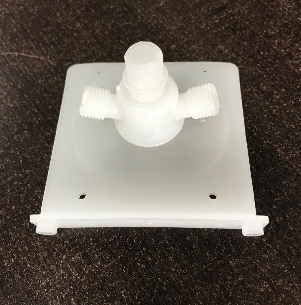 Cabeçote do purificador Master frio Rótulo branco, Bico fino